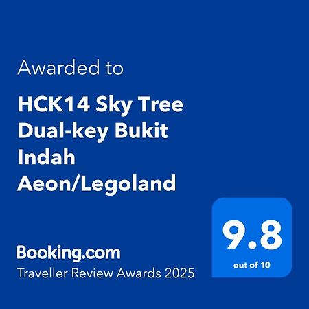 Appartamento Hck14 A Sky Tree Dualkey Bukit Indah Aeon Legoland Johor Bahru Esterno foto